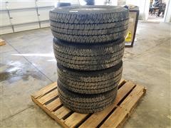 Michelin LT275/70R18 LTX A/T Tires On Aluminum Rims 