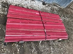 1 1/4"x 6' Long High Tensile Electric Fiberglass Fence Posts 