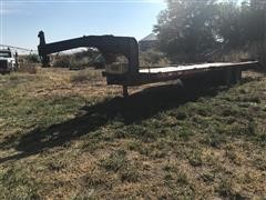1970 T/A Flatbed Trailer W/folding Ramps 