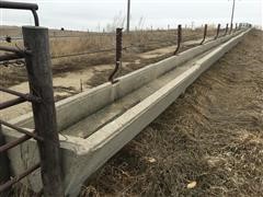 Fence Line Feed Bunks 