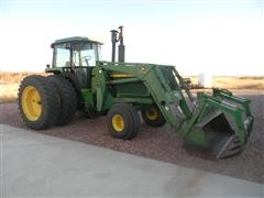 1991 John Deere 4555 Tractor/Loader 