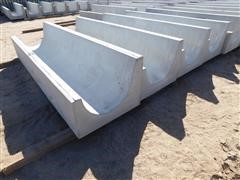 Formally Pappas Concrete Large Round Bottom Feed Bunks 