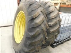 John Deere 18.4-34 Tractor Tires & Rims 