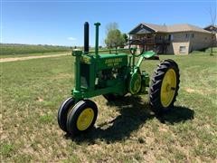 1937 John Deere Unstyled Model A 2WD Tractor 
