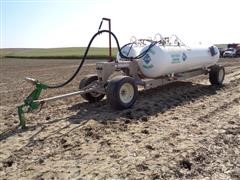 2014 Dual 1000 Gal Anhydrous Ammonia Nurse Tanks 