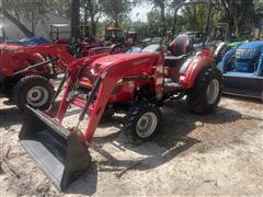 2023 Mahindra 1635H Compact Utility Tractor W/Loader 