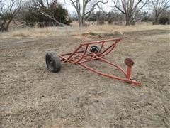 Pull Type Single Round Bale Mover 