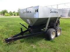 Adams Fertilizer Spreader Trailer 