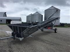 Shop Built Self Contained Hydraulic Litter Conveyor 