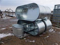 Behlen Mfg Galvanized Oblong Watering Tanks 