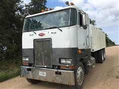 1985 Peterbilt 362 Cabover T/A Grain Truck 