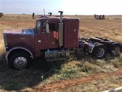 1980 Freightliner FLC120 T/A Truck Tractor W/30” Sleeper (INOPERABLE) 