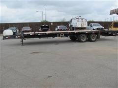 2012 Maxey Welding Inc PH24K T/A Flatbed Trailer 