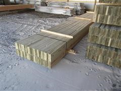 Titan Timbers 3PLY 2X8X24'Long Engineered Laminated Full Glued Wood Columns 