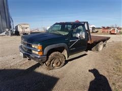 1995 Chevrolet 3500 4x4 Flatbed Pickup 