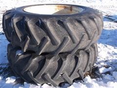 B F Goodrich 18.4 - 38 Tractor Tires And Rims 