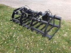 2018 Brute 80" Root Grapple Skid Steer Attachment 