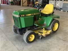 John deere 2025 316 garden tractor