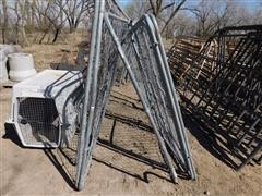 Galvanized Dog Kennel Panels & Small Kennel 