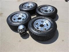 Uniroyal Laredo AWT LT245/75R16 Tires & Rims 