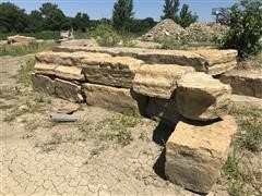 Limestone Retaining Wall Blocks 