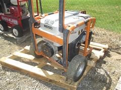 Ridgid 6800 Watt Generator On Cart 