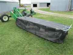 2009 John Deere 285 Disk Mower With KMC 4760 Caddy 