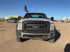 2012 Ford F550 4x4 Service Pickup W/Stellar EC5000 Crane BigIron Auctions