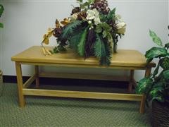 Coffee Table, 3 Chairs And Plant 