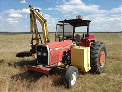 1990 Massey Ferguson 383 2WD Tractor 