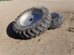 Case IH 8 Bolt 18.4R38 Duals With Firestone Tires 