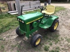 John Deere 140 Lawn Tractor W Mower Deck BigIron Auctions