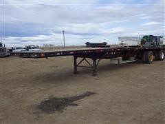 1999 Alloy ATCFT-48 T/A Flatbed Trailer 