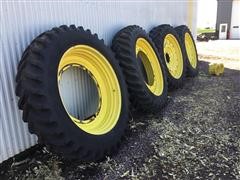 Goodyear 420/80R46 Duals Rims & Spacers 