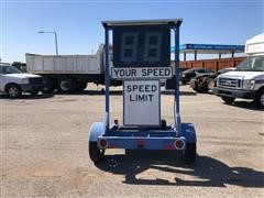 2009 Precision Solar Controls Trailer-Mounted Speed Awareness Monitor 