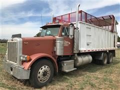 2002 Peterbilt 378 T/A Silage Truck 