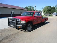 1996 Dodge Ram 2500 Flatbed Truck 