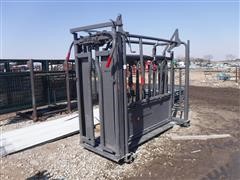 Behlen Mfg Squeeze Chute With Auto Headgate 