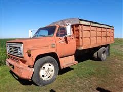 1973 Chevrolet C60 S/A Steel Box Grain Truck 