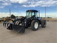 2014 New Holland TV6070 4WD Bi-Directional Tractor & Loader 