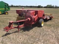 1972 New Holland 276 Small Square Baler W/Hydraulic Accumulator 