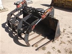 New Holland Utility Grapple Fork And Bucket 