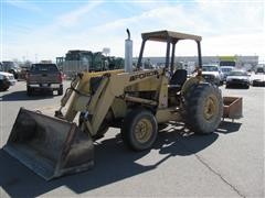 1995 Ford 545D 2WD Tractor W/Loader & Box Blade 