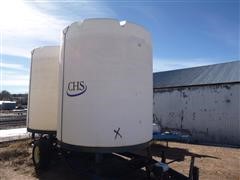 Double Cone Bottom Tank Trailer 