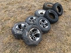 Assorted ATV Tires And Rims 