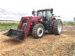 2014 Case IH Puma 170 CVT MFWD Tractor W/Case IH L765 Loader 