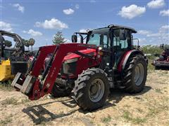 2021 Massey Ferguson 6712 Compact Utility Tractor W/Loader 