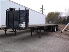 1987 Transcraft Corp TL90K-45 T/A Flatbed Trailer 