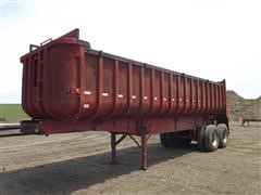 1975 Fruehauf T/A End Dump Trailer 