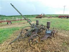 John Deere Antique Two Row Lister Planter 